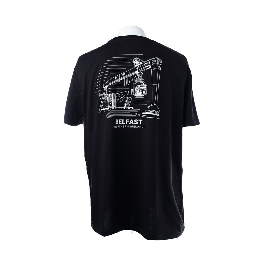 PANAVISION BELFAST T-SHIRT - BLACK