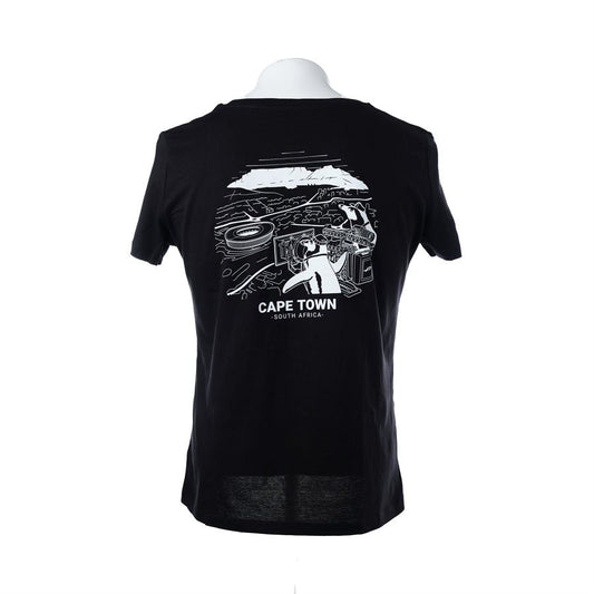 PANAVISION CAPE TOWN T-SHIRT - BLACK
