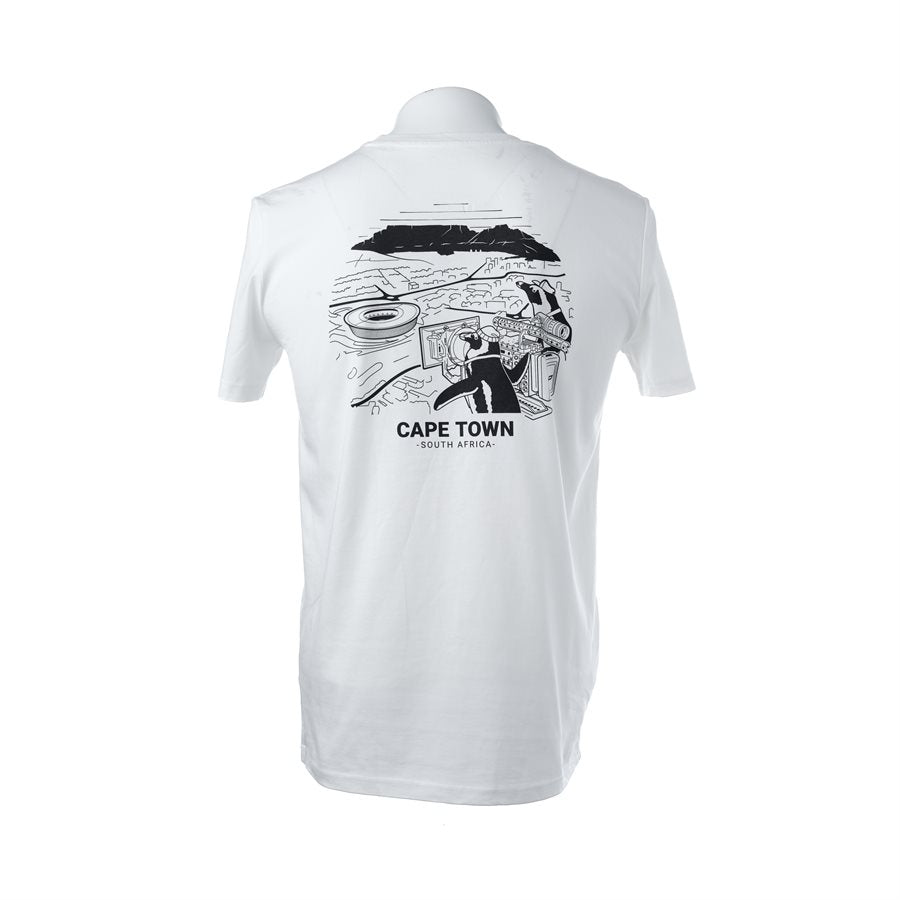 PANAVISION CAPE TOWN T-SHIRT - OFF WHITE