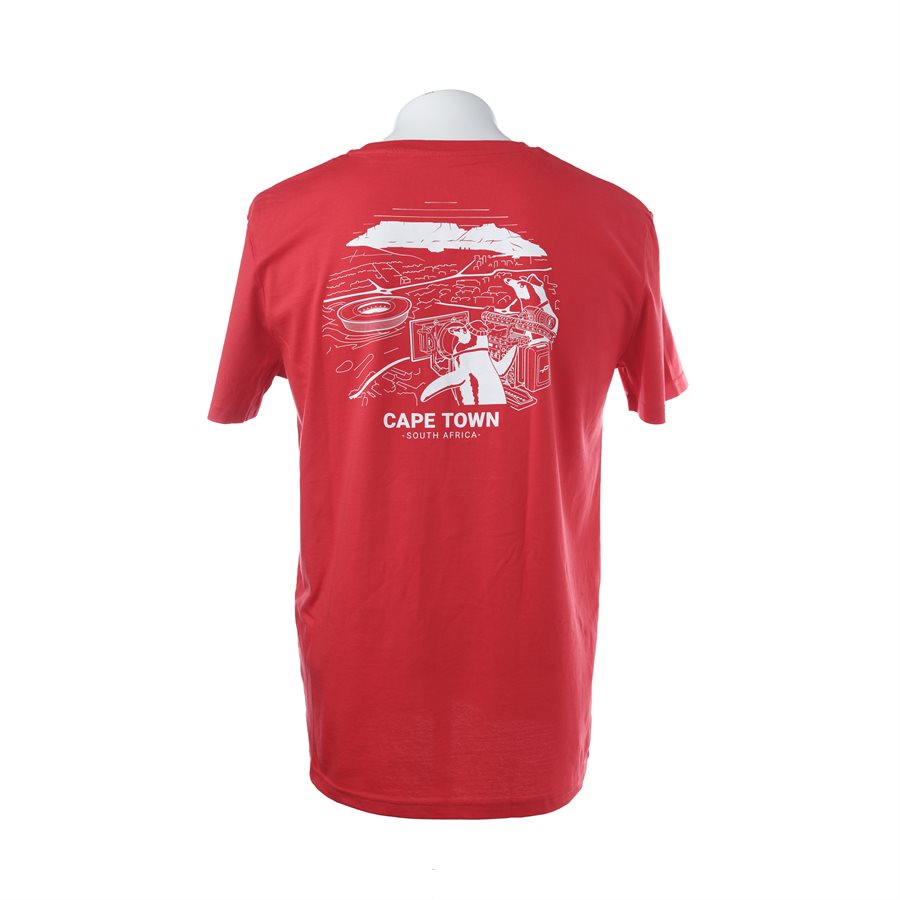 PANAVISION CAPE TOWN T-SHIRT - RED