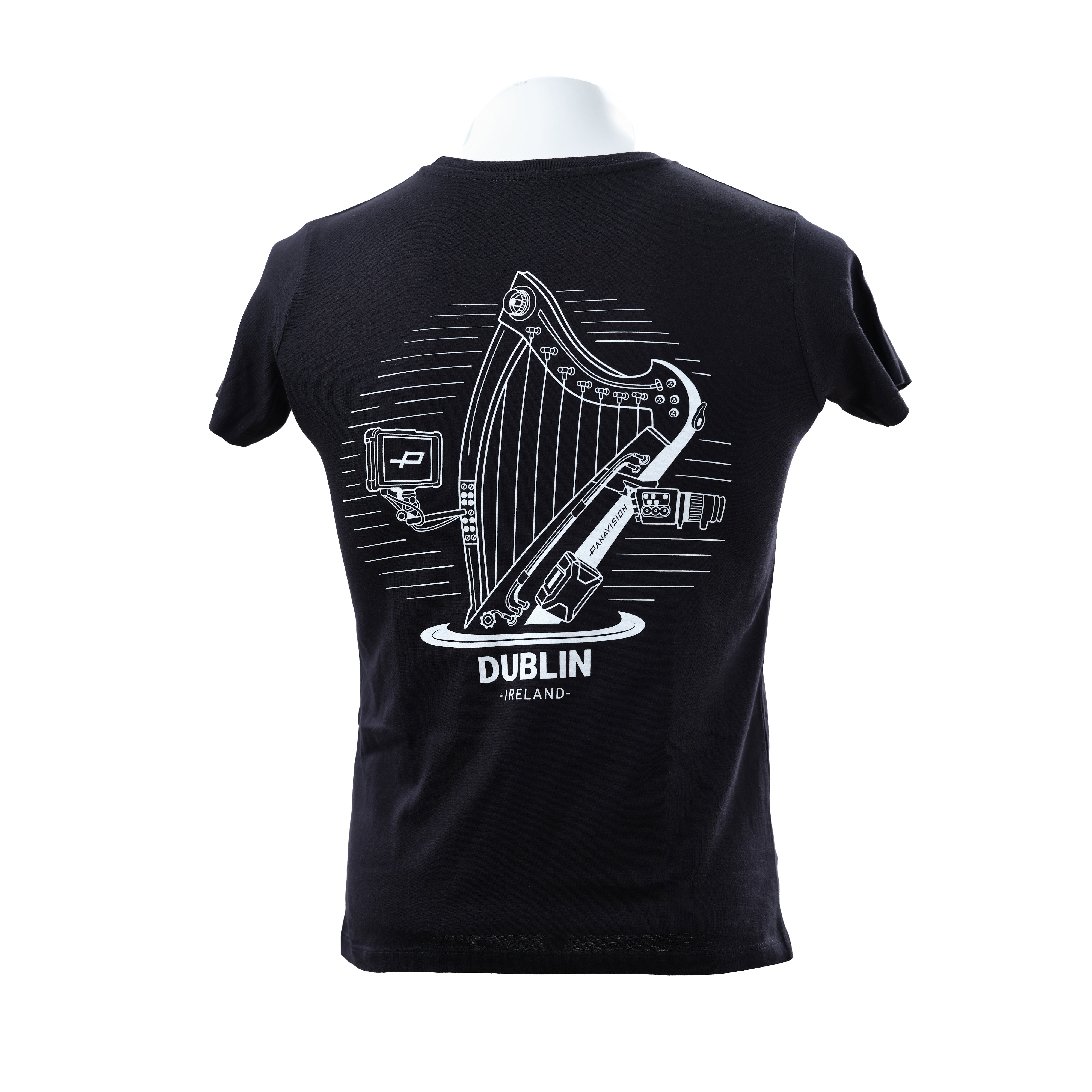 PANAVISION DUBLIN WOMEN'S T-SHIRT - BLACK
