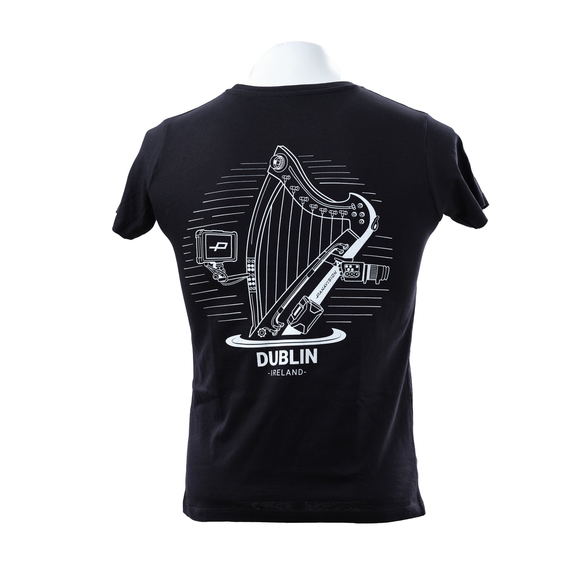 PANAVISION DUBLIN WOMEN'S T-SHIRT - BLACK