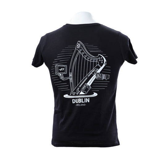 PANAVISION DUBLIN WOMEN'S T-SHIRT - BLACK