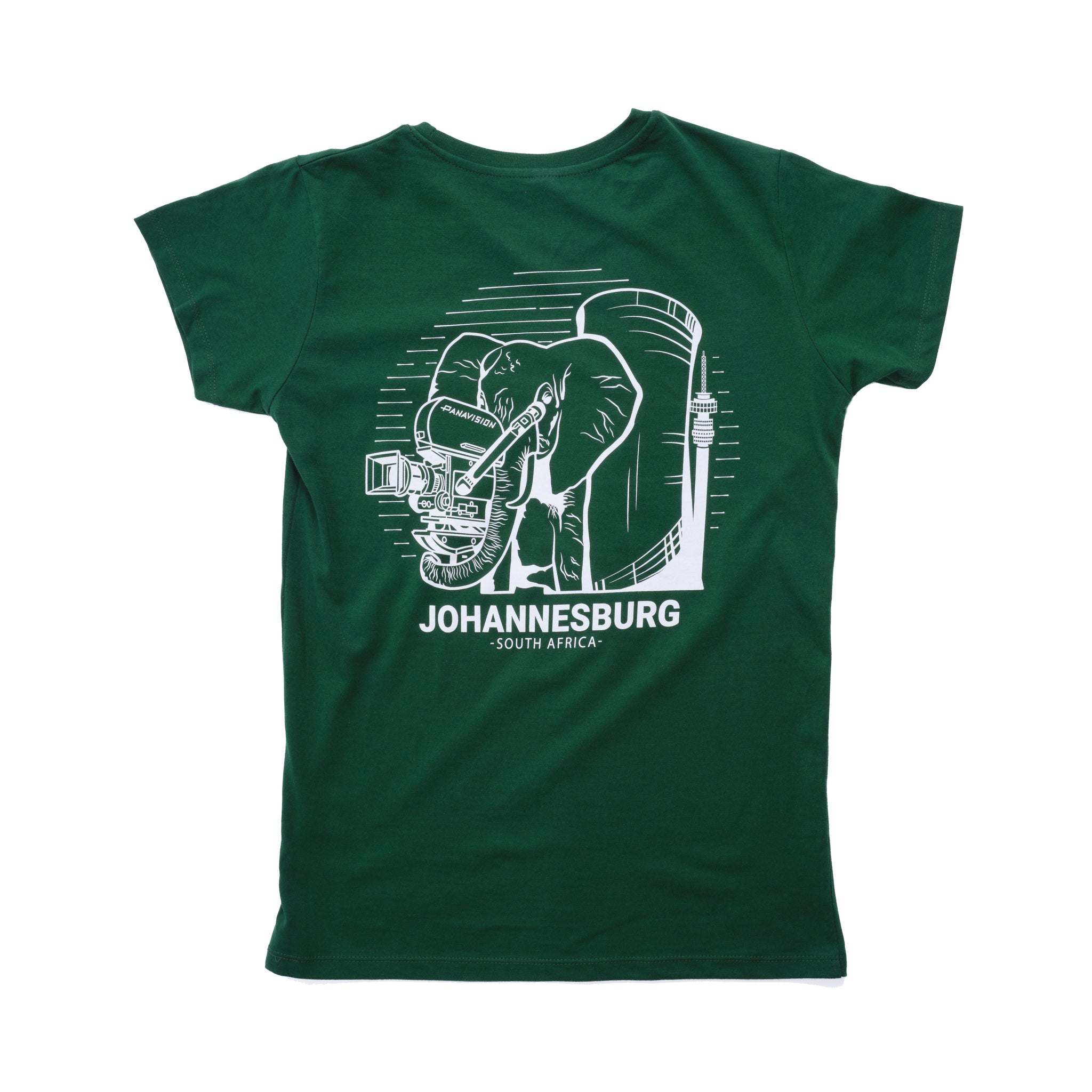 PANAVISION JOHANNESBURG WOMEN'S T-SHIRT - BOTTLE GREEN