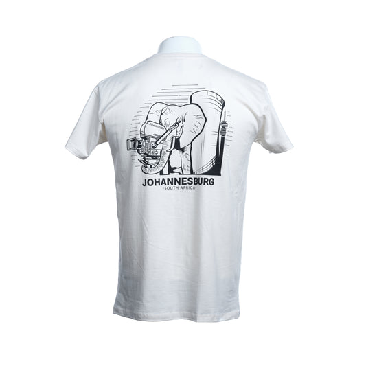 PANAVISION JOHANNESBURG T-SHIRT - OFF WHITE