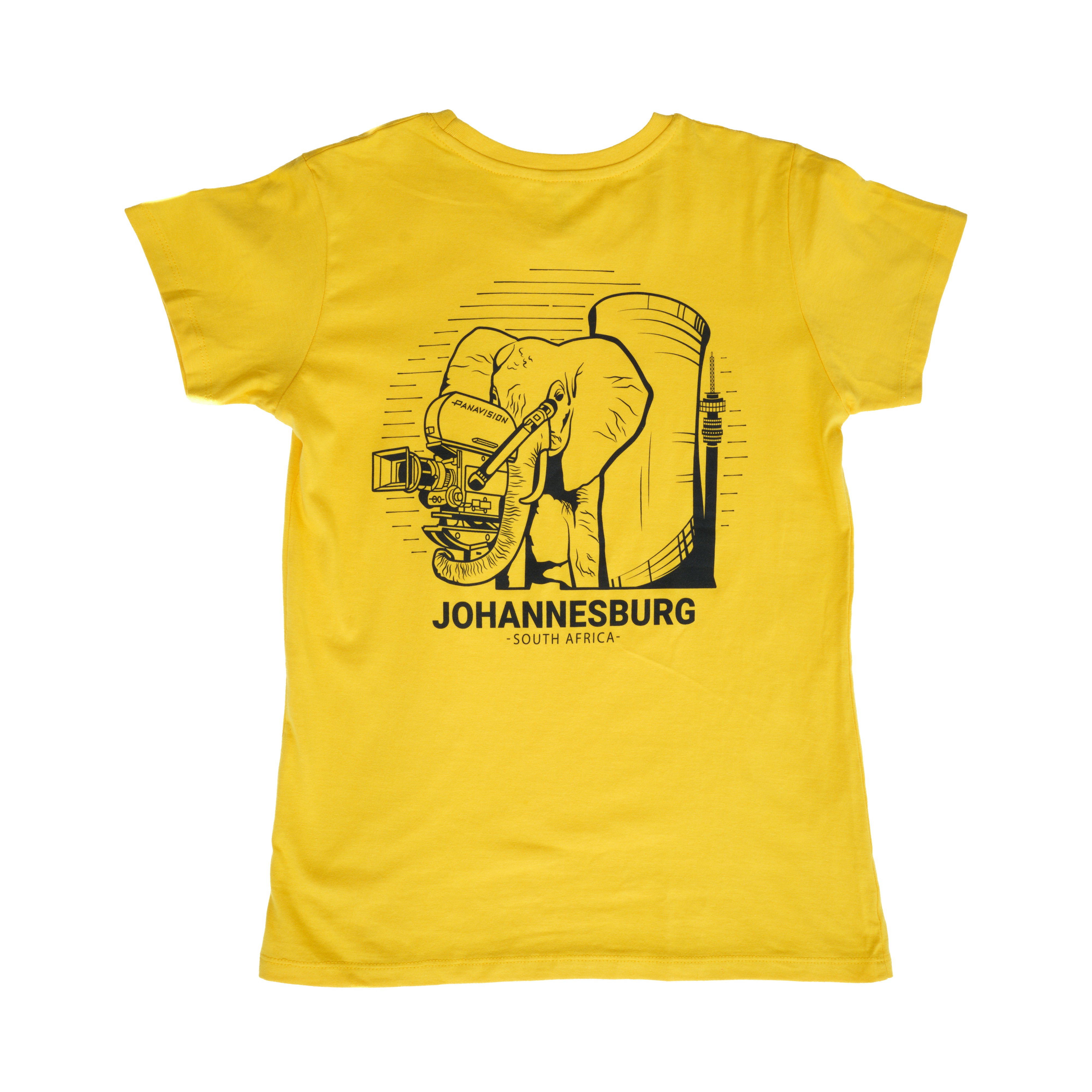 PANAVISION JOHANNESBURG WOMEN'S T-SHIRT - GOLD