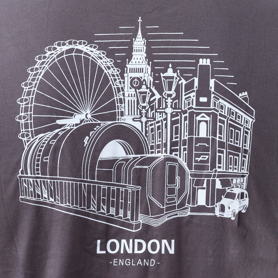PANAVISION LONDON T-SHIRT - DARK GREY