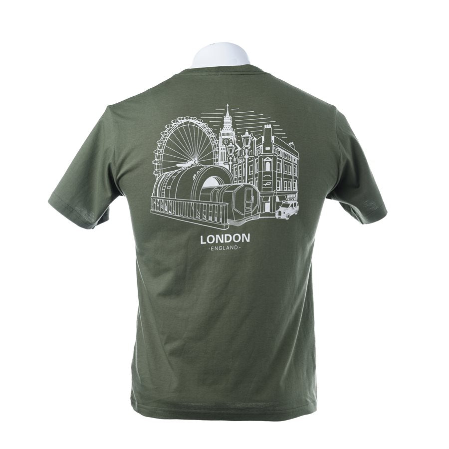 PANAVISION LONDON T-SHIRT - MILITARY GREEN