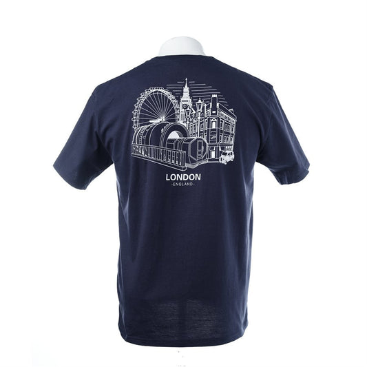 PANAVISION LONDON T-SHIRT - NAVY