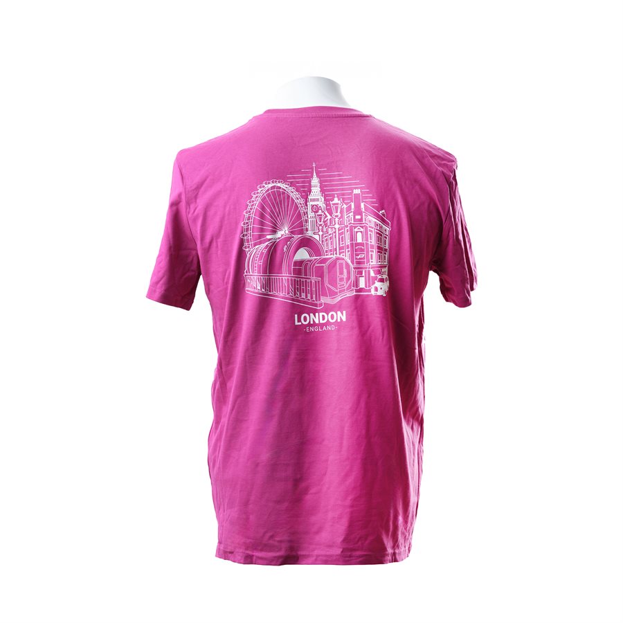 PANAVISION LONDON T-SHIRT - ORCHID FLOWER / PURPLE