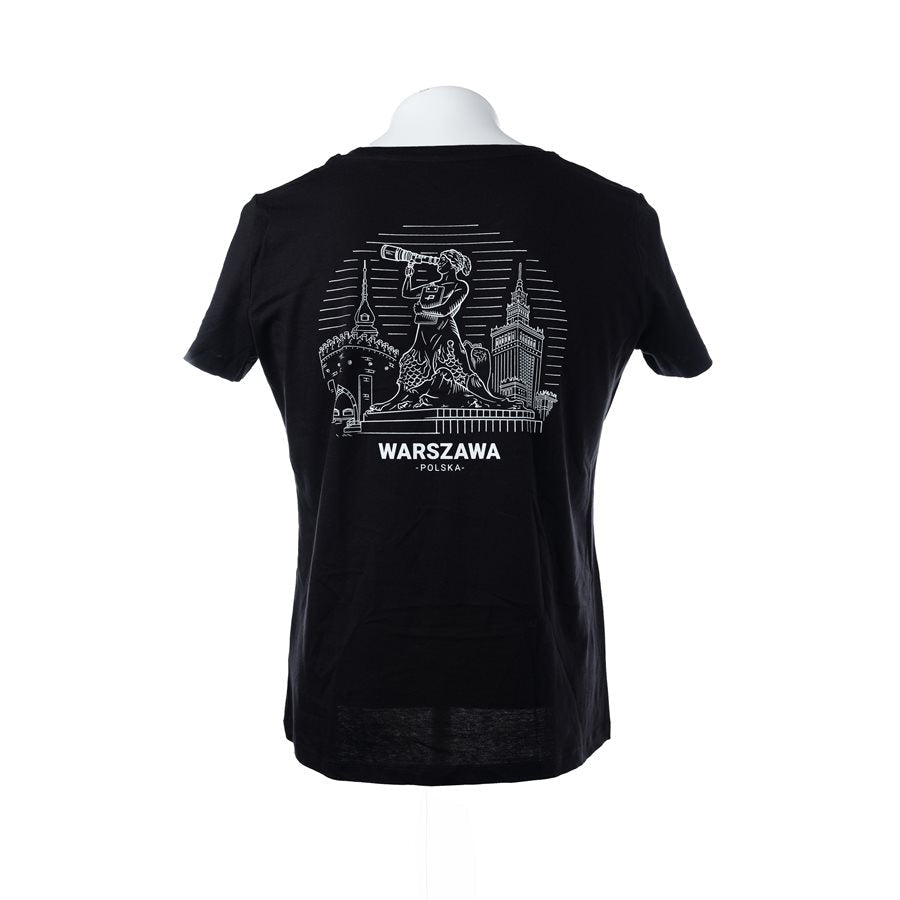 PANAVISION POLAND WOMEN'S T-SHIRT - BLACK