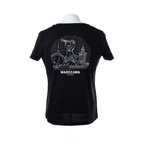 PANAVISION POLAND WOMEN'S T-SHIRT - BLACK