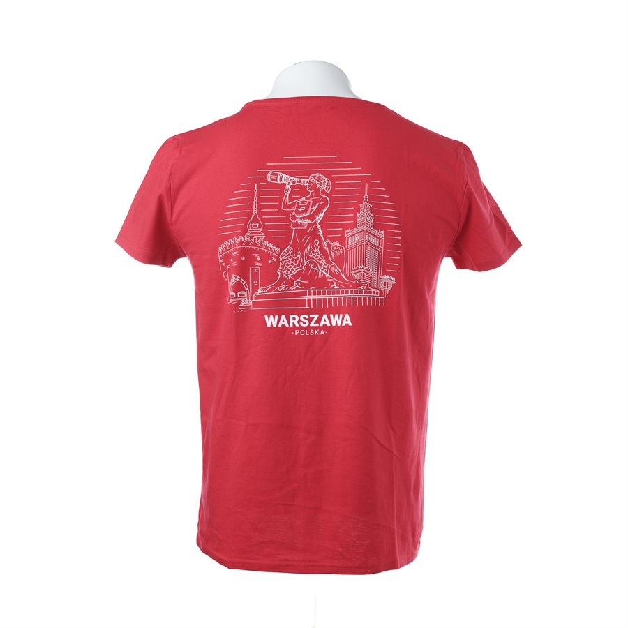 PANAVISION POLAND WOMEN'S T-SHIRT - RED