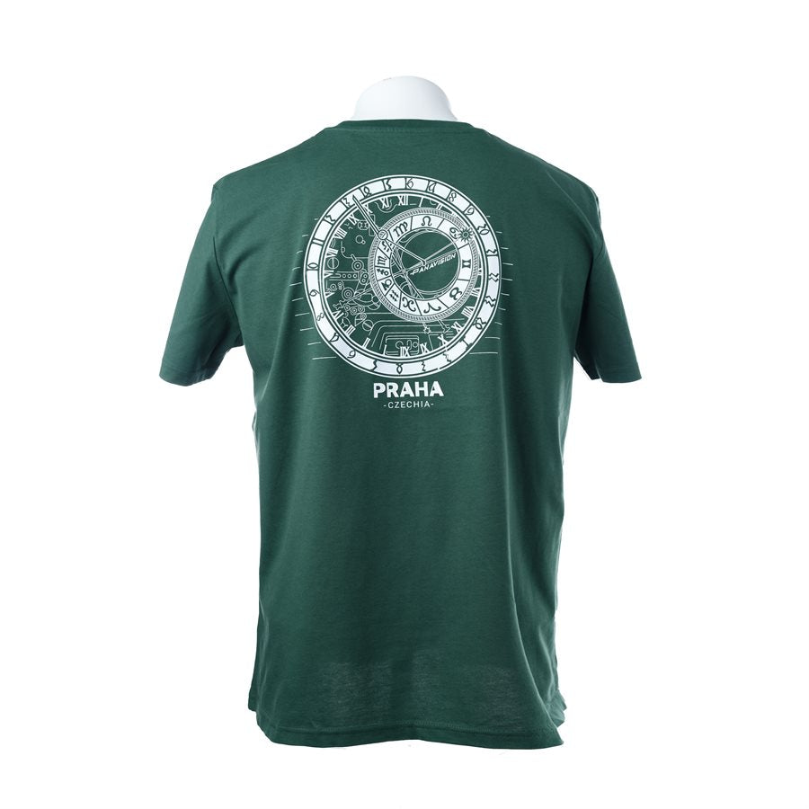 PANAVISION PRAGUE T-SHIRT BOTTLE GREEN