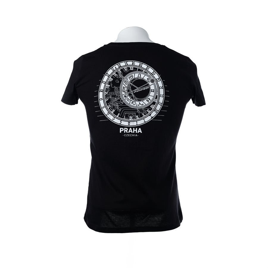 PANAVISION PRAGUE WOMEN'S T-SHIRT - BLACK