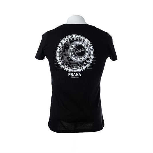 PANAVISION PRAGUE WOMEN'S T-SHIRT - BLACK
