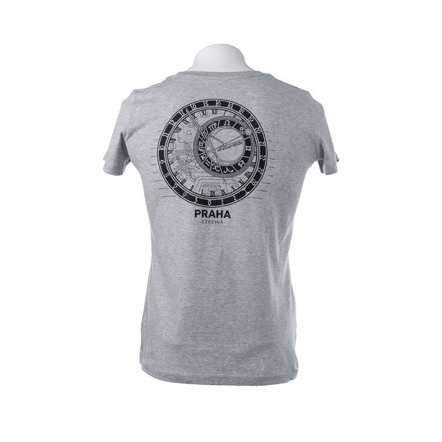 PANAVISION PRAGUE WOMEN'S T-SHIRT - LIGHT GREY