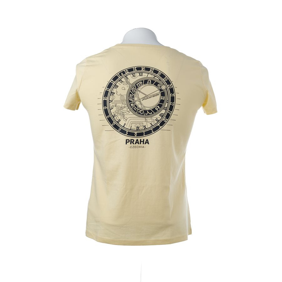 PANAVISION PRAGUE WOMEN'S T-SHIRT - YELLOW