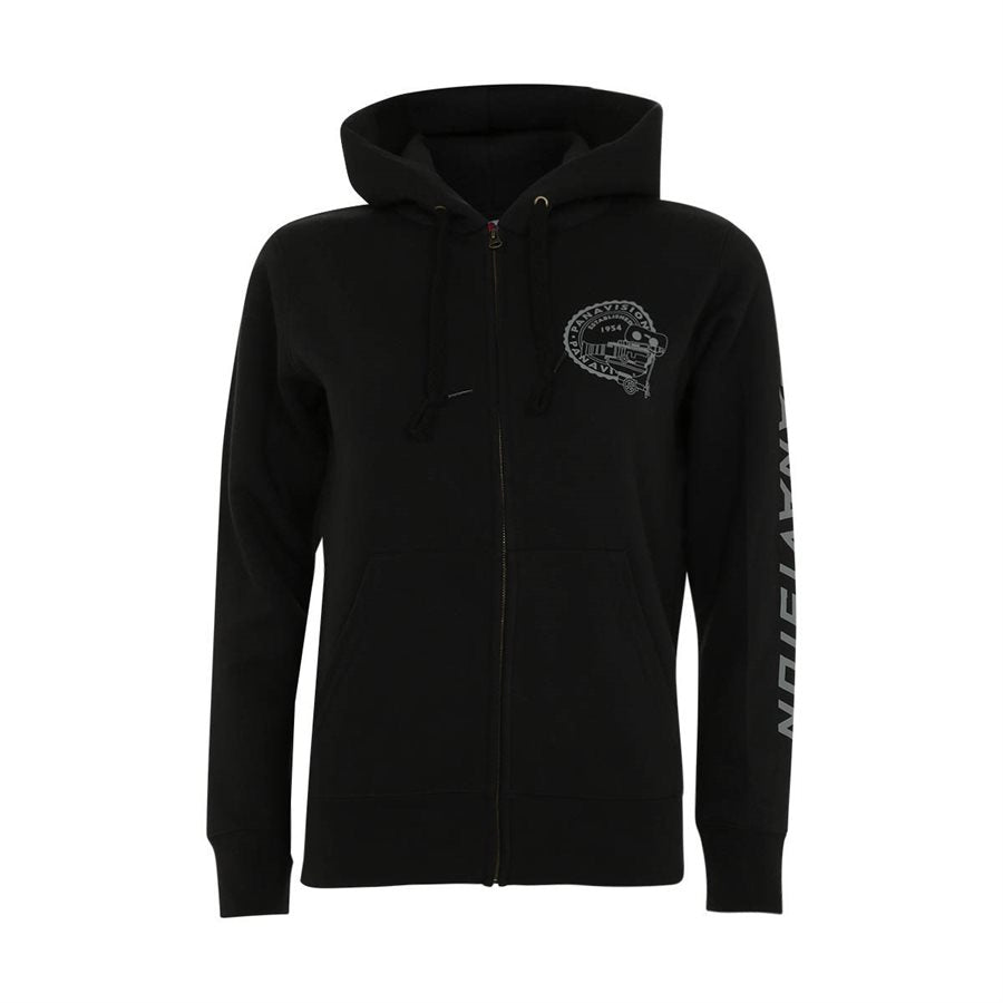 PANAVISION WOMEN'S ZIP HOODIE - BLACK