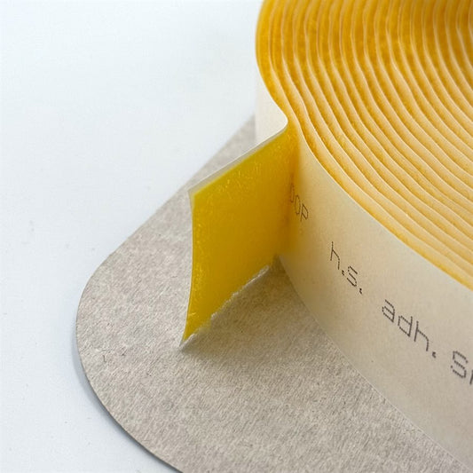 1" VELCRO HOOK OR LOOP - YELLOW (PER METRE)