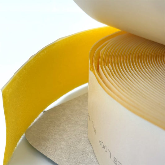 2" VELCRO HOOK OR LOOP - YELLOW (PER METRE)