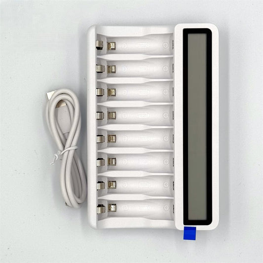 BATTERY CHARGER FOR AA/AAA - 8 SLOT