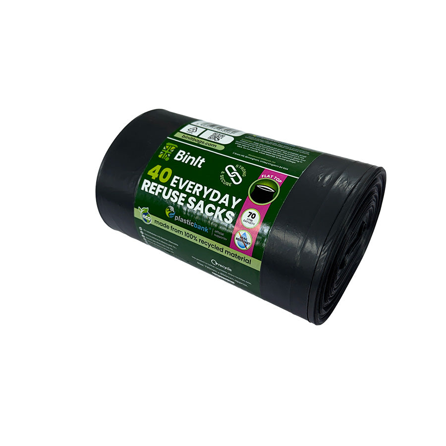 BIN LINERS 70L CAPACITY - PACK OF 40