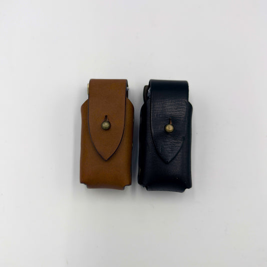 LEATHER BLOCKLIGHT & POUCH SET