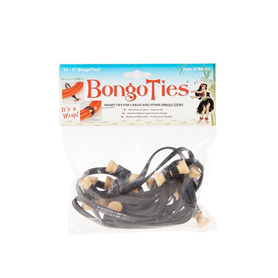 BONGO TIES - PACK OF 10