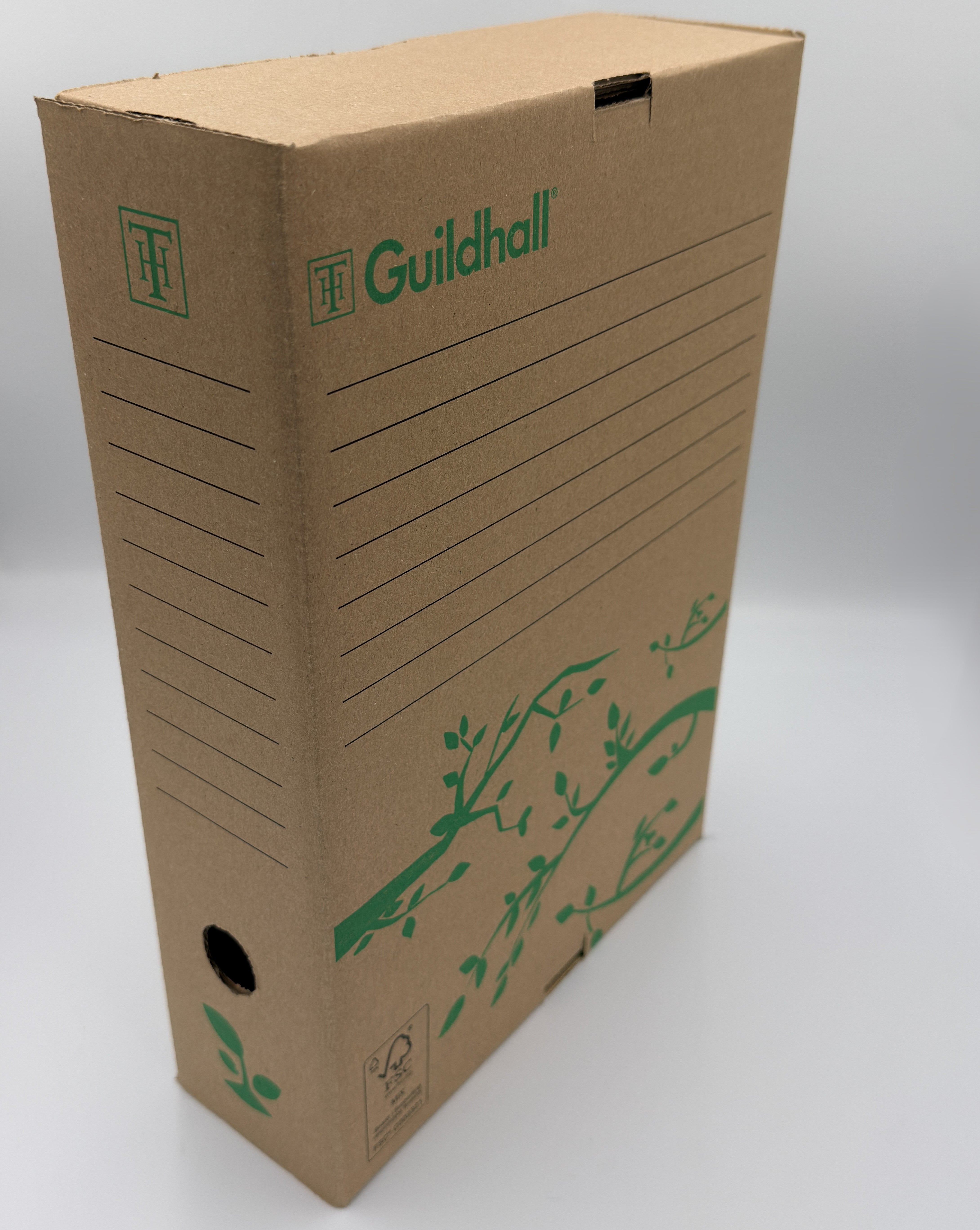 RECYCLED A4 BOX FILE