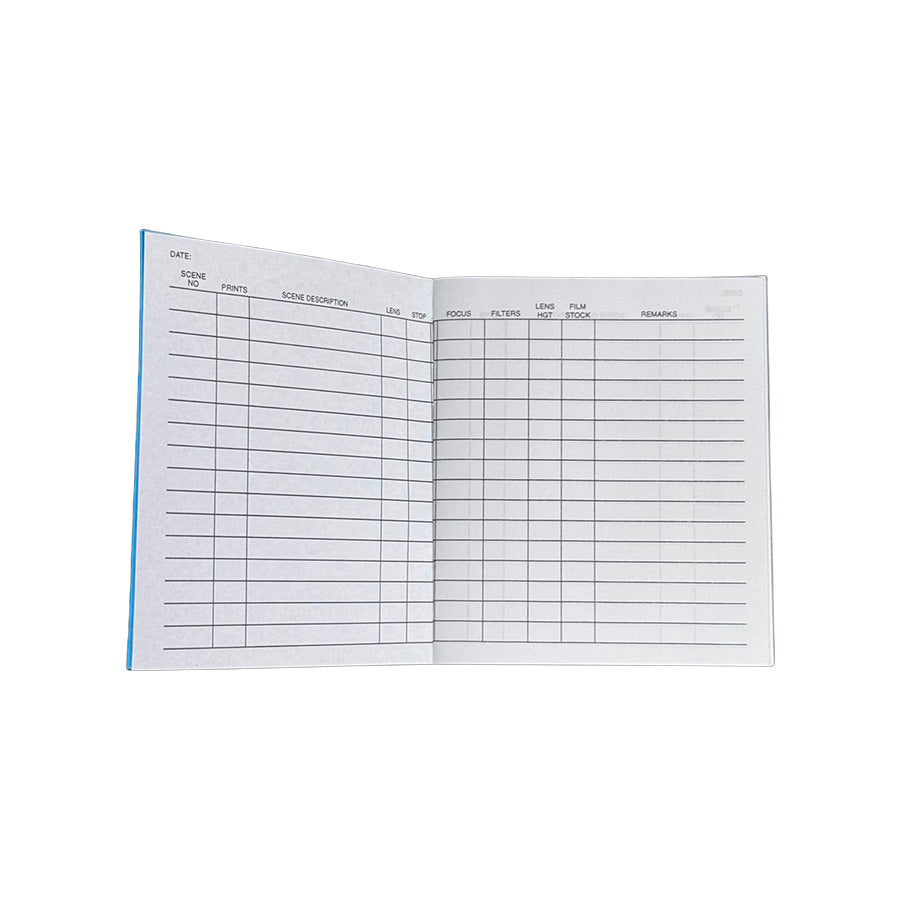 CAMERA LOG BOOKS