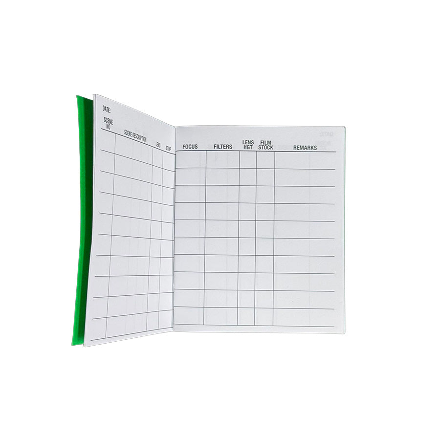 CAMERA LOG BOOKS