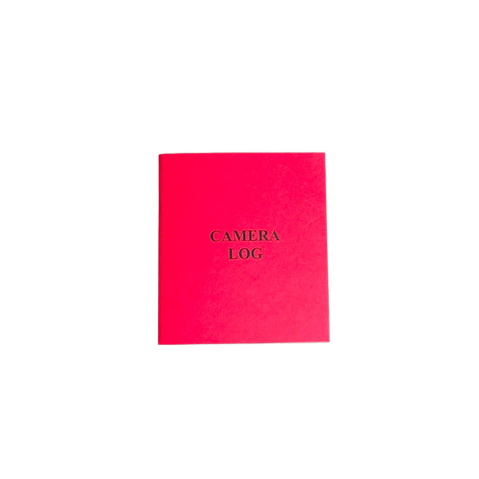 CAMERA LOG BOOKS
