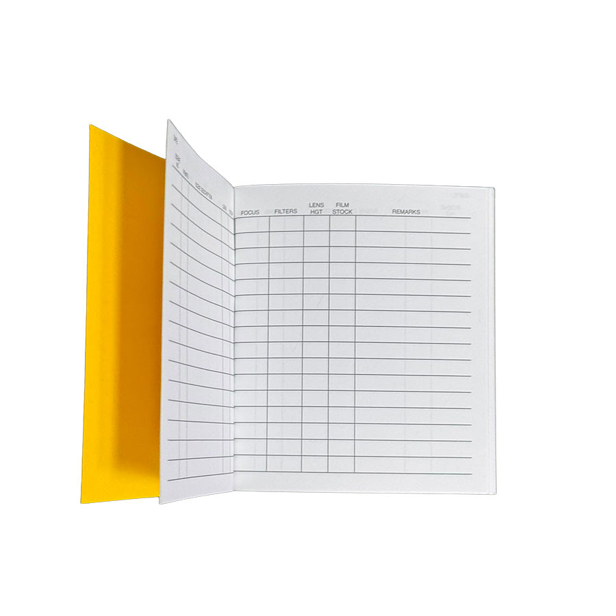 CAMERA LOG BOOKS