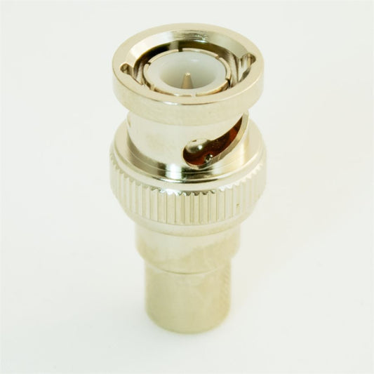 BNC MALE TO PHONO FEMALE ADAPTOR