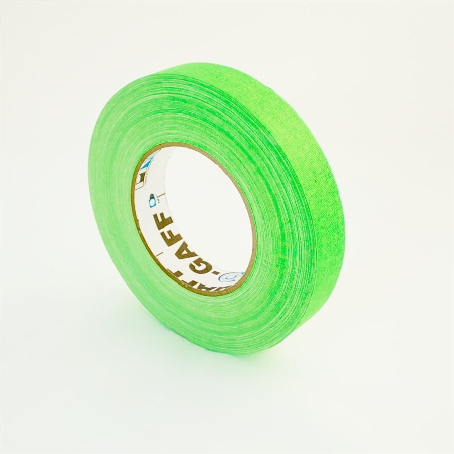 PRO-GAFF FLUORESCENT CLOTH TAPES - 24MM X 45M / 1