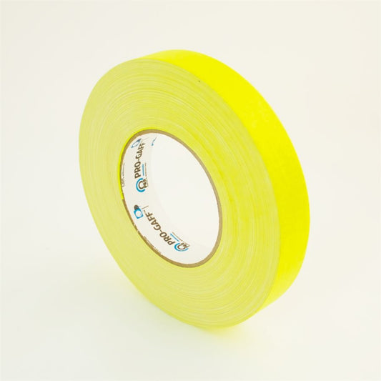 PRO-GAFF FLUORESCENT CLOTH TAPES - 24MM X 45M / 1" X 50YDS
