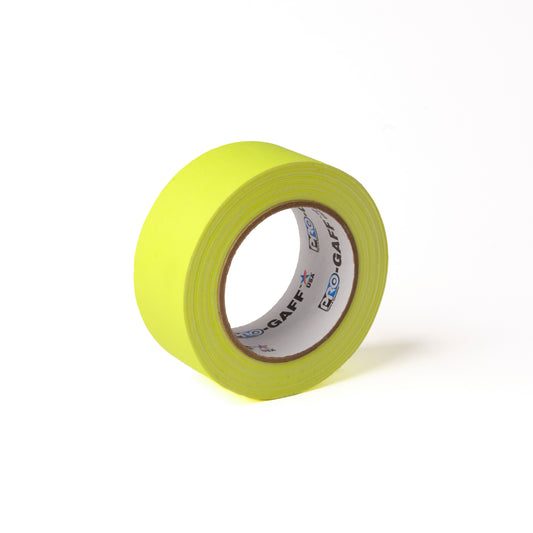 PRO-GAFF FLUORESCENT CLOTH TAPES - 48MM X 22M / 2" X 25YDS