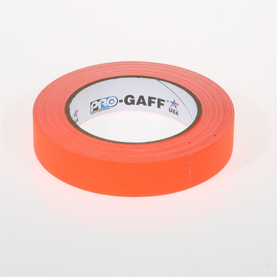 PRO-GAFF FLUORESCENT CLOTH TAPES - 24MM X 22M / 1
