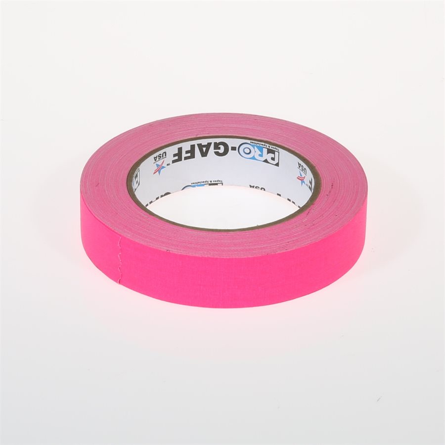 PRO-GAFF FLUORESCENT CLOTH TAPES - 24MM X 22M / 1