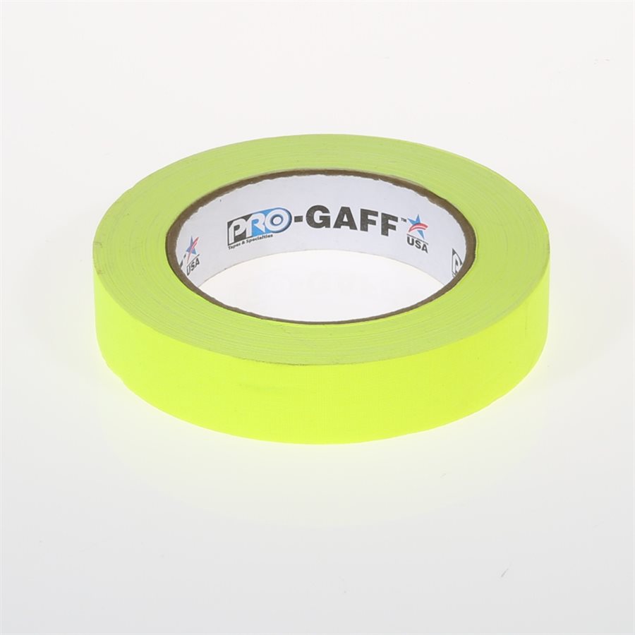PRO-GAFF FLUORESCENT CLOTH TAPES - 24MM X 22M / 1