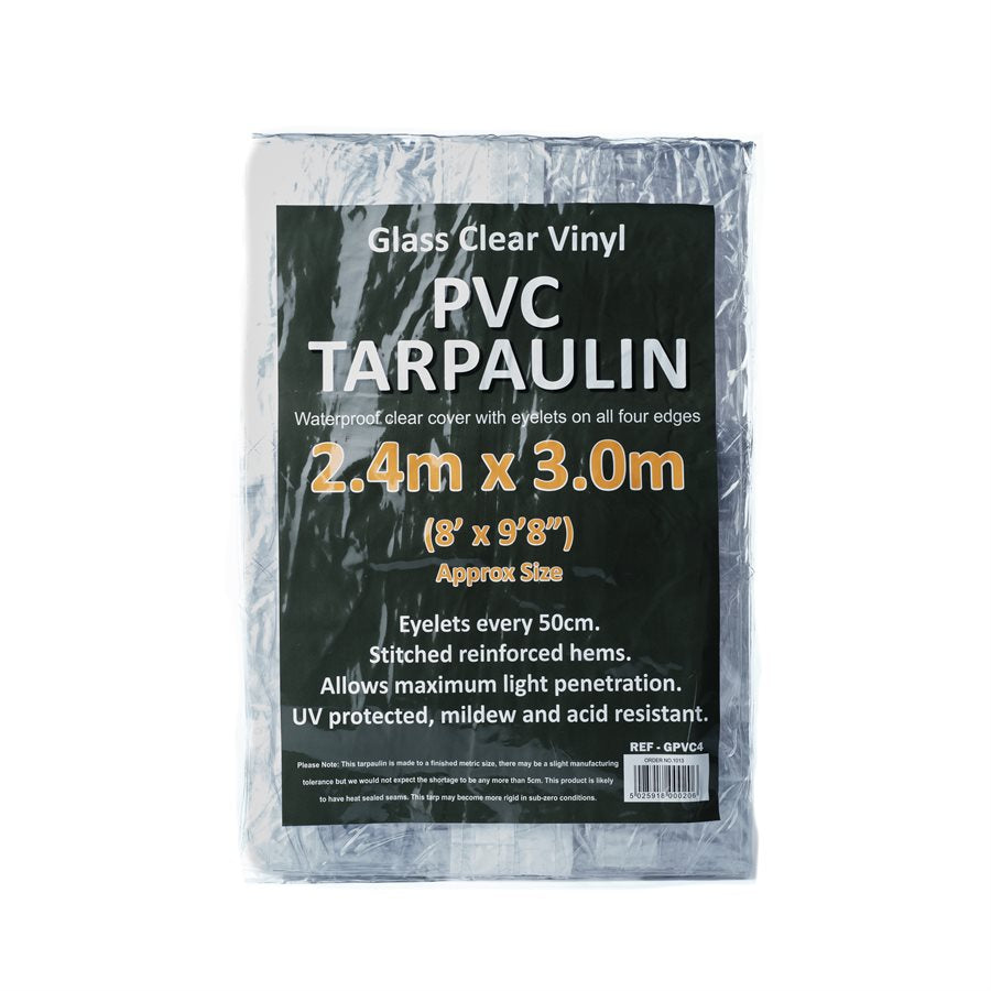 GLASS CLEAR TARPAULIN
