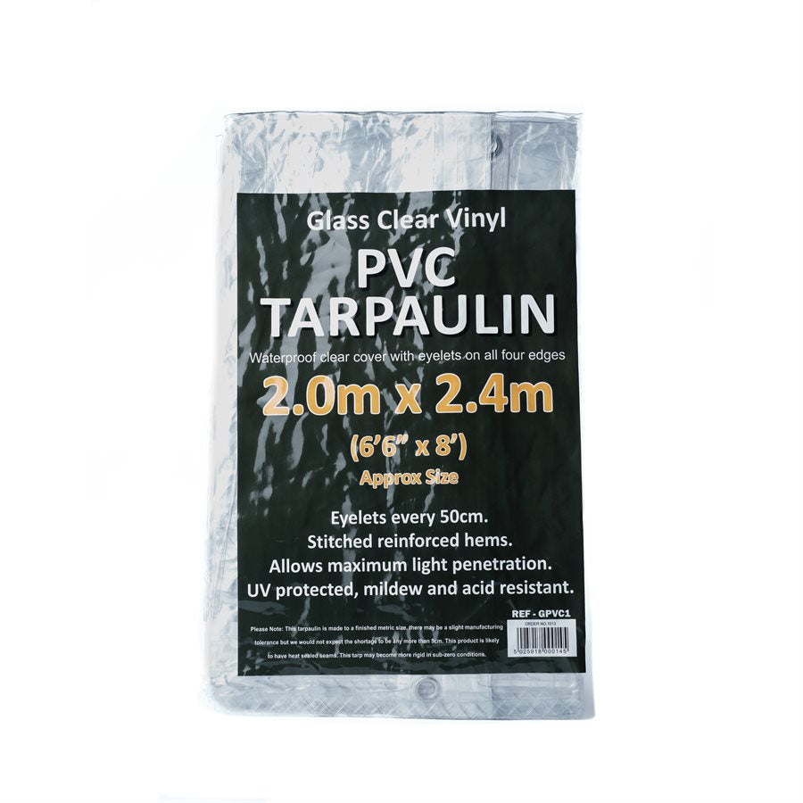 GLASS CLEAR TARPAULIN