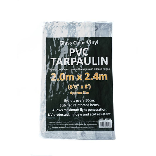 GLASS CLEAR TARPAULIN