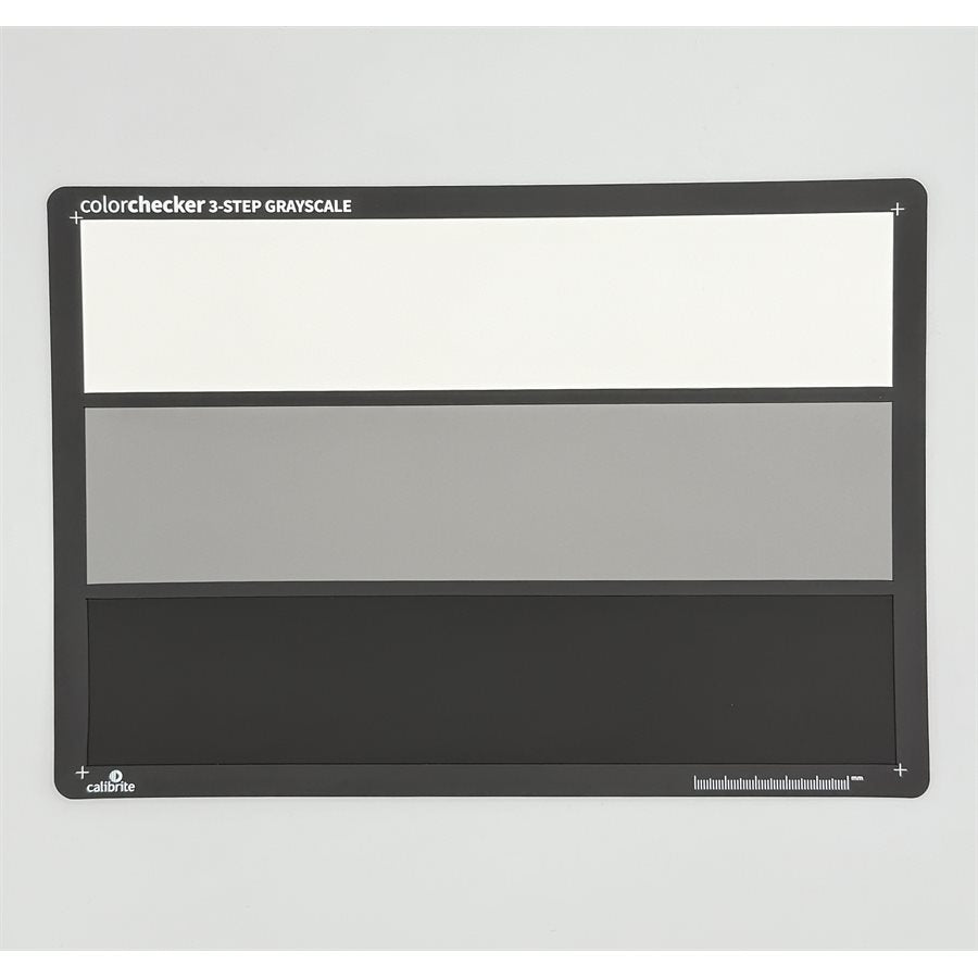3 STEP GREY SCALE COLOUR CHECKER