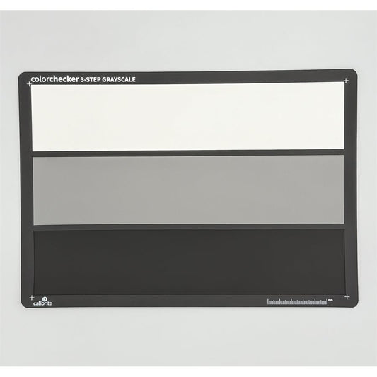 3 STEP GREY SCALE COLOUR CHECKER