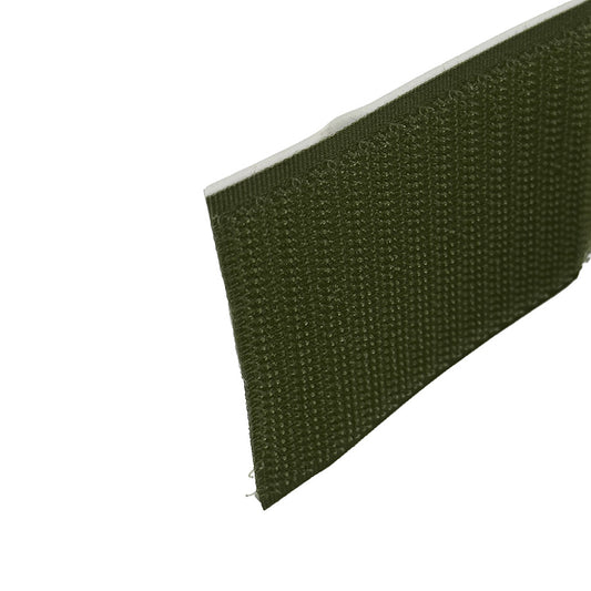 2" VELCRO HOOK OR LOOP - GREEN (PER METRE)