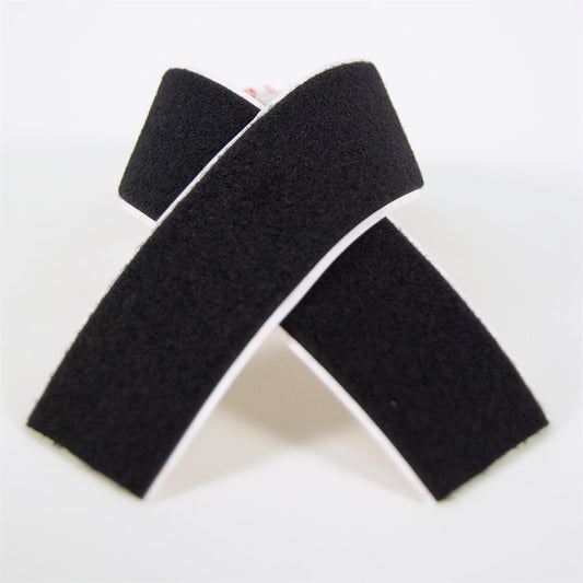 2" VELCRO HOOK OR LOOP - BLACK (PER METRE)