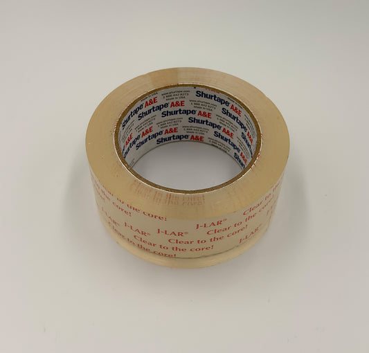 J-LAR "CLEAR TO THE CORE" TAPE - 50MM X 33M
