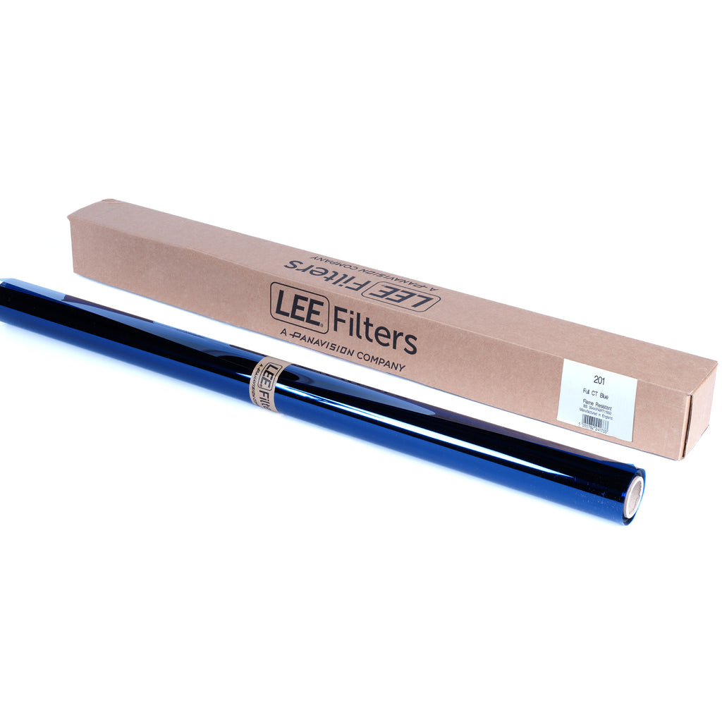 LEE FILTERS GEL COMPACT ROLL - 201 FULL C.T. BLUE – Panastore